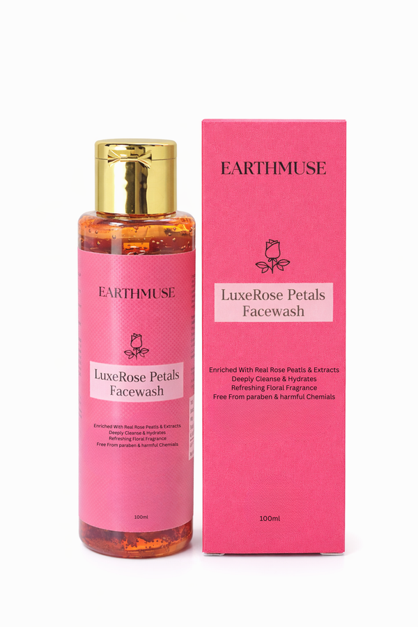 LuxeRose Petals Facewash