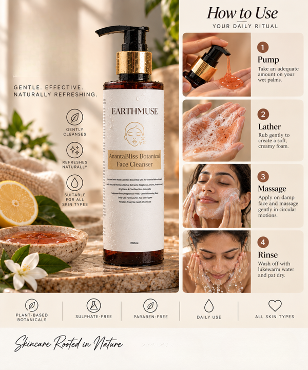 AnantaBliss Botanical Face Cleanser