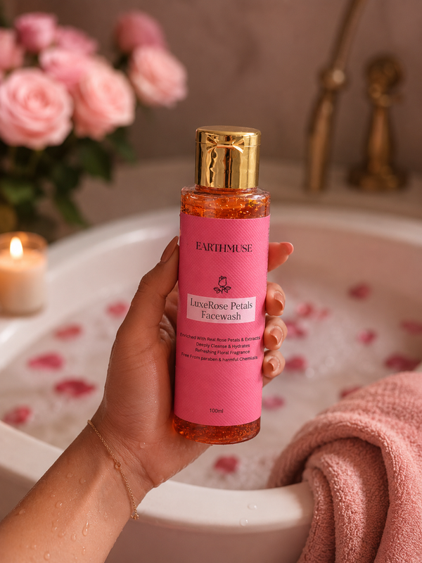 LuxeRose Petals Facewash