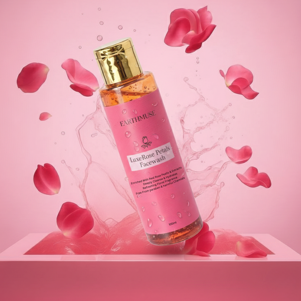 LuxeRose Petals Facewash