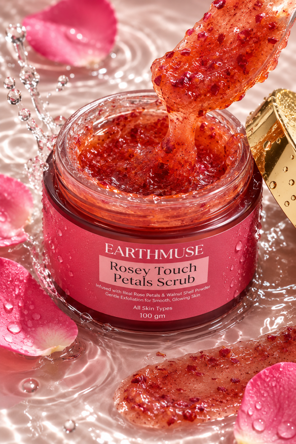Rosey Touch Petals Scrub